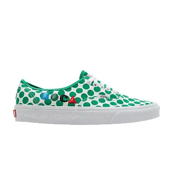 MOCA x Vans Authentic Logo Green - 1