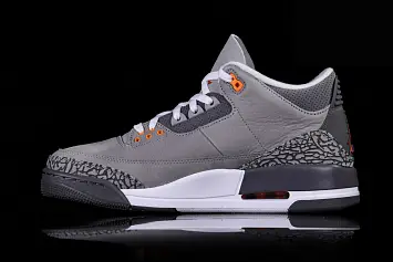 Air Jordan 3 Retro "Cool Grey" Little Fear Grey - 2