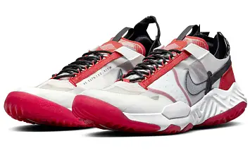 Nike Air Jordan Delta Breathe Skate shoes WhiteRedBlack - 3