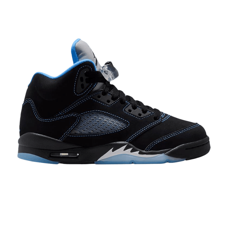 Фото № 1 с приближением к товару «‎Air Jordan 5 Retro GS Black Carolina / UNC 2026»