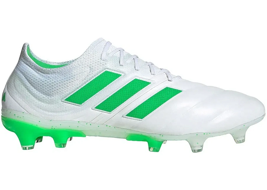 Фото № 1 с приближением к товару «‎adidas Copa 19.1 Firm Ground Cloud White Solar Lime»