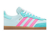 Фото № 3 с приближением к товару «‎Lionel Messi x adidas Samba J Halo Mint Lucid Pink»