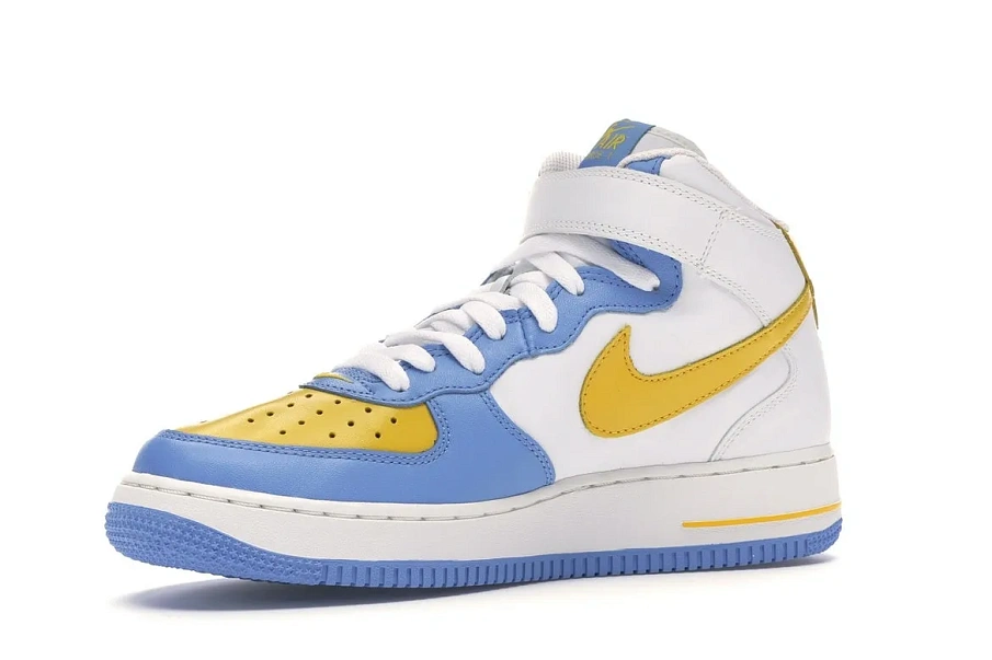 Фото № 2 с приближением к товару «‎Nike Air Force 1 Mid Legend Blue Maize»