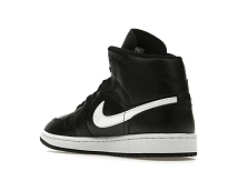 Фото № 6 с приближением к товару «‎Jordan 1 Mid Black/White»