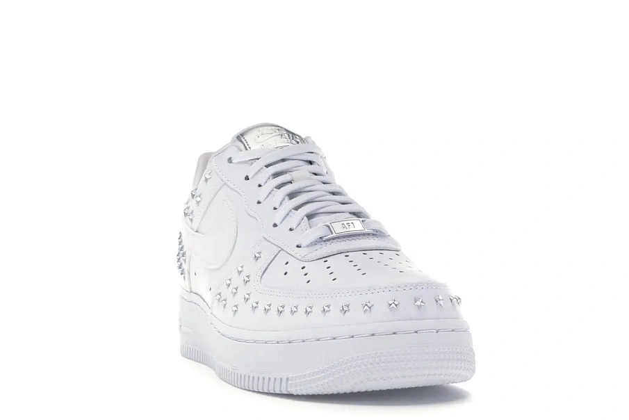 Фото № 2 с приближением к товару «‎Nike Air Force 1 Low 07 XX White Studded »