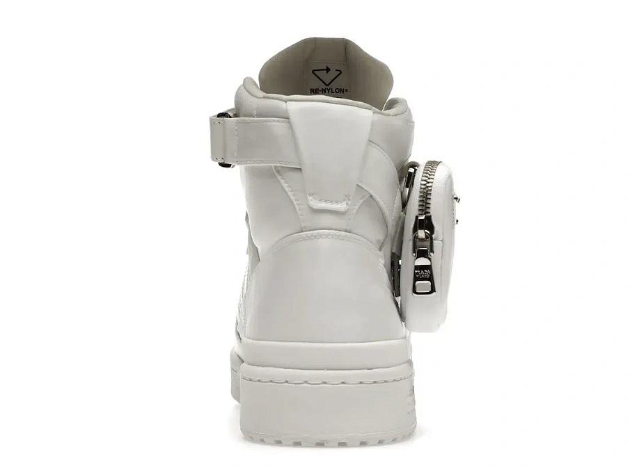 Фото № 4 с приближением к товару «‎adidas Forum High Prada White»
