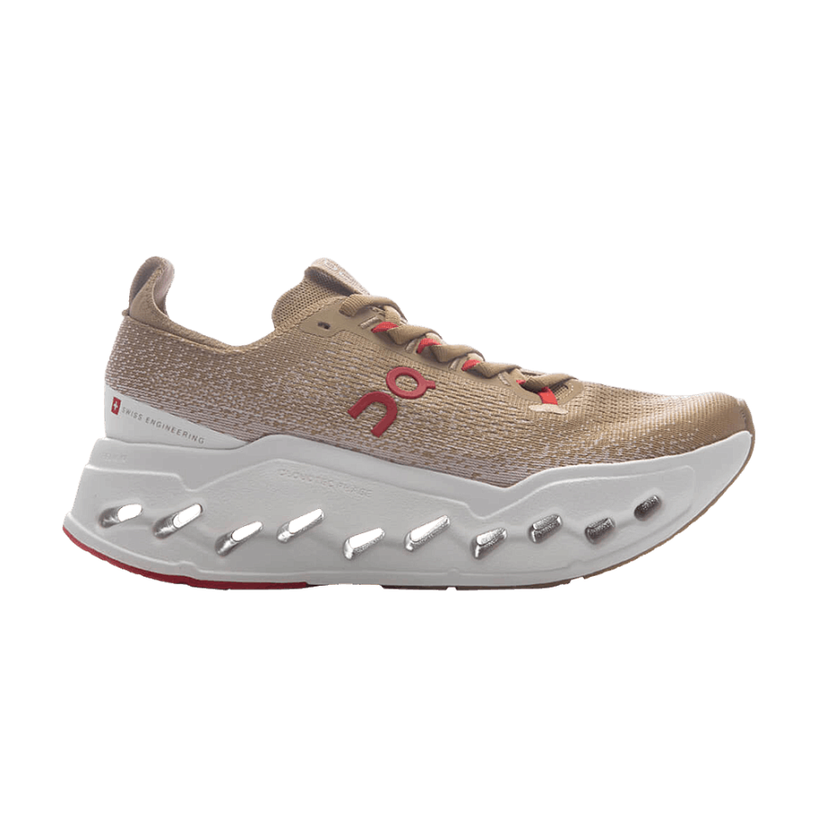 Фото № 1 с приближением к товару «‎ON Women's Cloudsurfer Max 1 Chai Ivory (3WG10510722)»