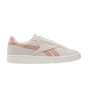 Reebok Women's Club C Grounds UK Luxe Grey Pink Clay (100229543)