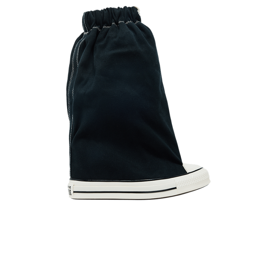Фото № 1 с приближением к товару «‎Vaquera x Converse Women's Chuck Taylor All Star XHi Slouch Wedge Black»