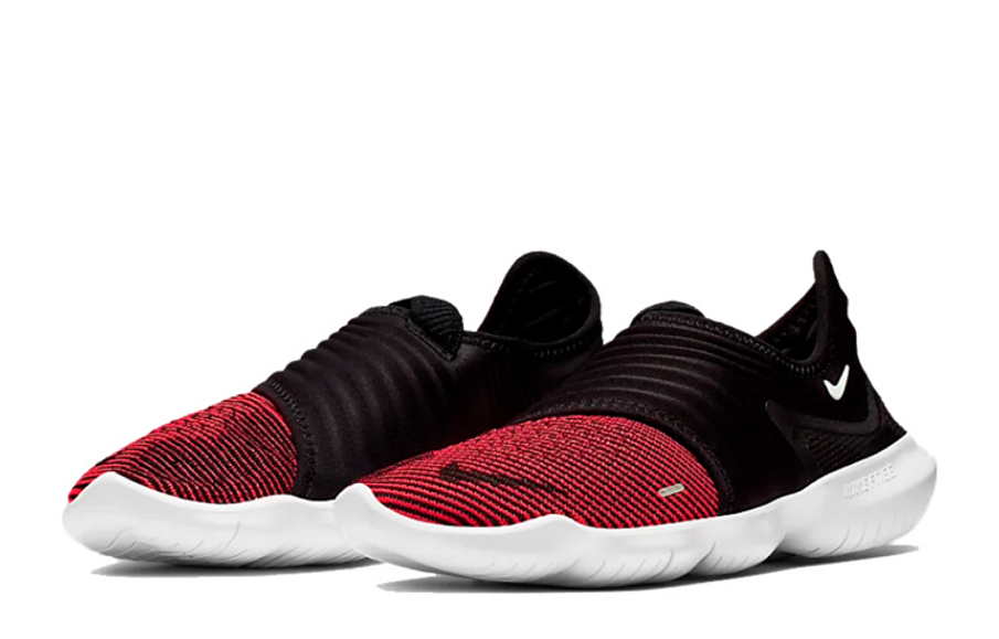 Фото № 2 с приближением к товару «‎Nike Free Rn Flyknit 3.0 BlackRed»