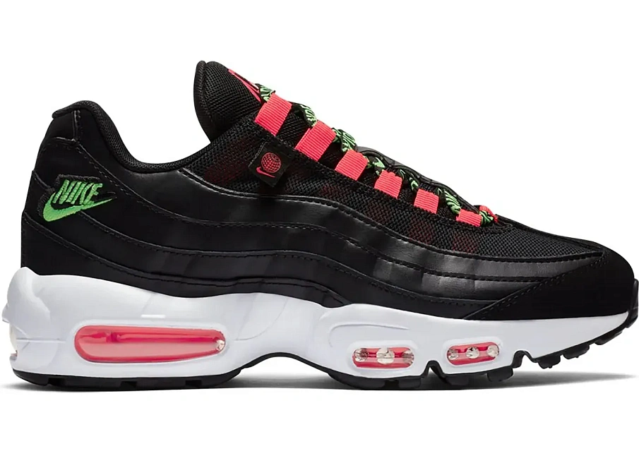 Фото № 1 с приближением к товару «‎Nike Air Max 95 Worldwide Black »