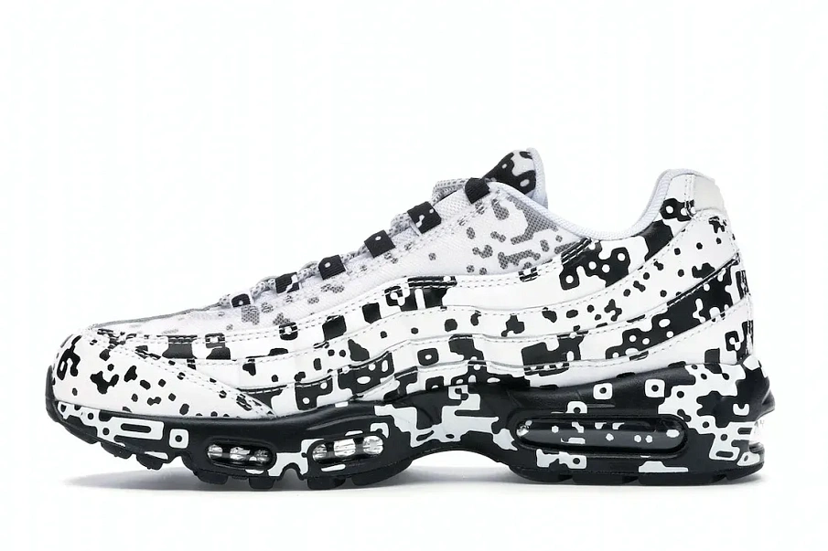 Фото № 3 с приближением к товару «‎Nike Air Max 95 Cav Empt White»