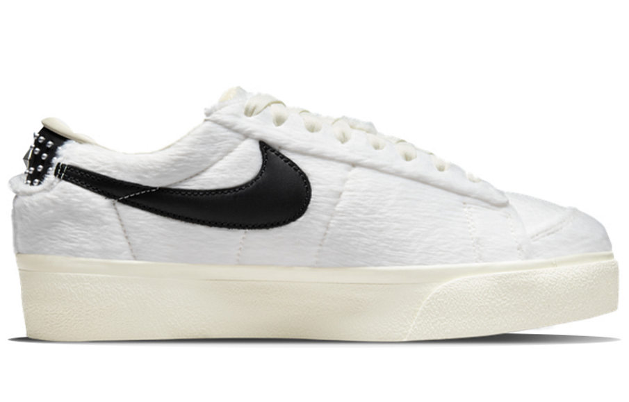 Фото № 2 с приближением к товару «‎Nike Wmns Blazer low Platform Low-Top Sneakers White»