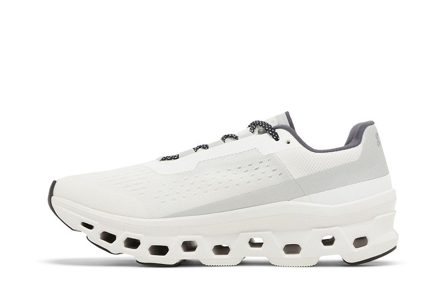 Фото № 4 с приближением к товару «‎Women's Cloudmonster Undyed White»