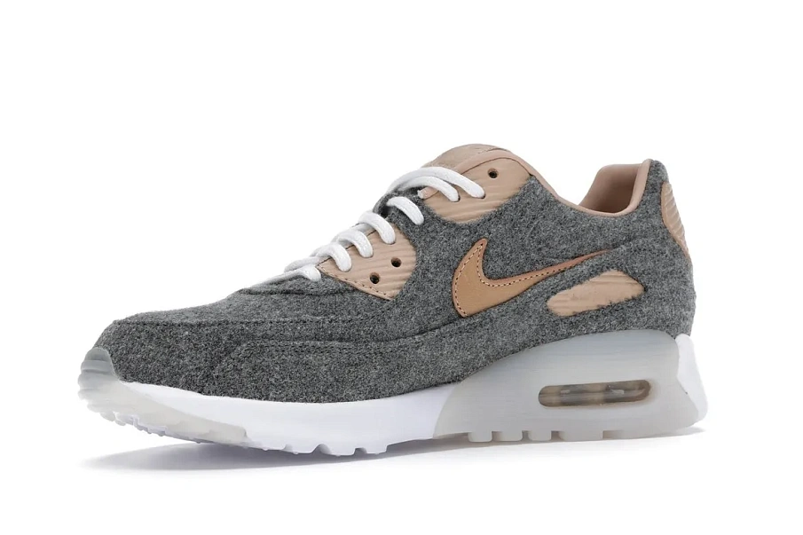 Фото № 3 с приближением к товару «‎Nike Air Max 90 Ultra Cool Grey Vachetta Tan »