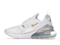Фото № 5 с приближением к товару «‎Nike Air Max 270 White Metallic Gold »