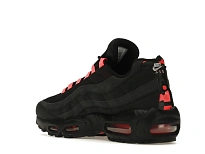 Фото № 6 с приближением к товару «‎Nike Air Max 95 Black Laser Crimson»