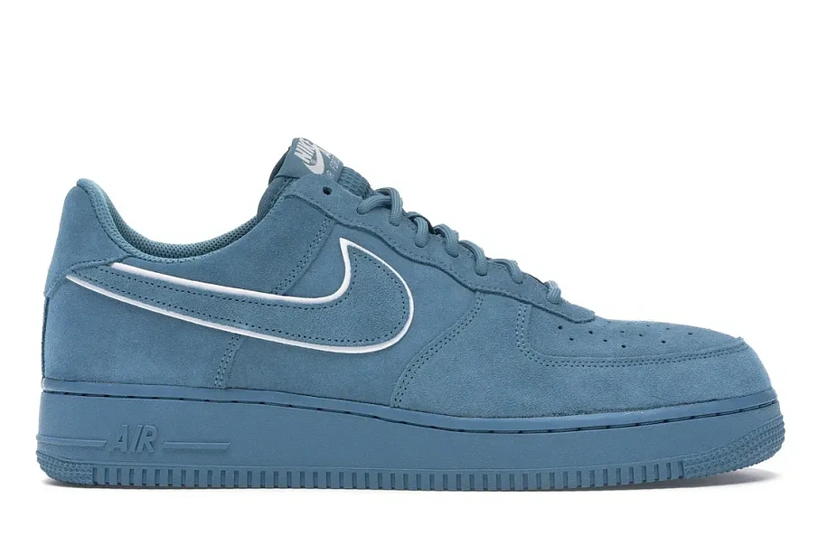 Фото № 1 с приближением к товару «‎Nike Air Force 1 Low '07 LV8 Suede Noise Aqua»