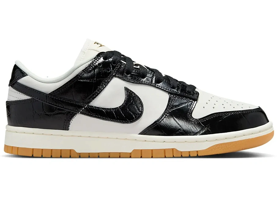 Фото № 1 с приближением к товару «‎Nike Dunk Low LX Black Croc »