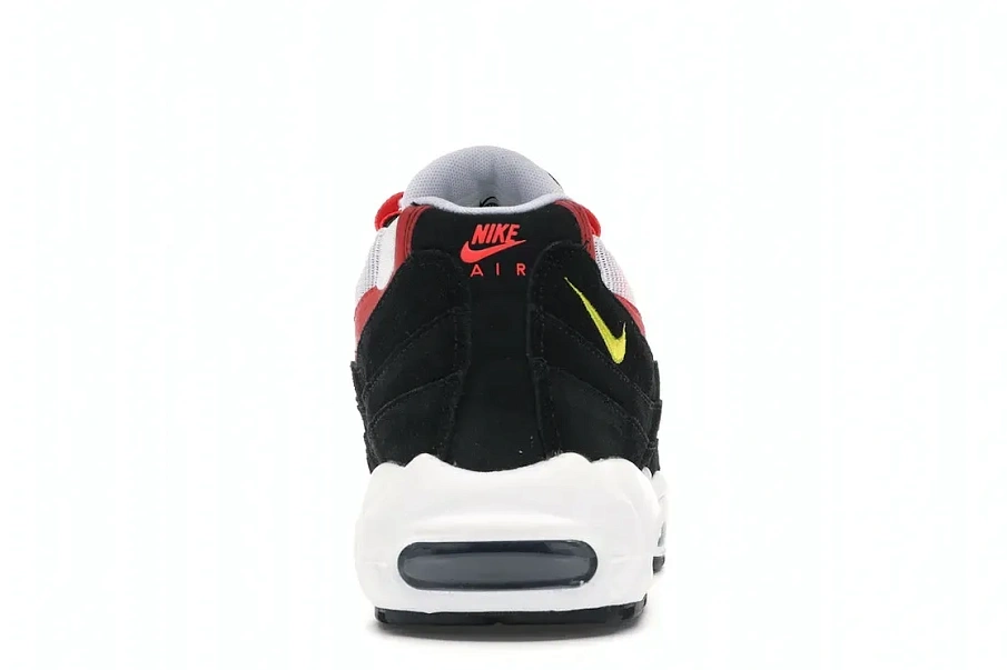 Фото № 4 с приближением к товару «‎Nike Air Max 95 Black Crimson Yellow»