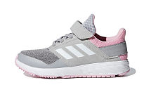 Фото № 1 с приближением к товару «‎(BP)adidas Fortafaito El K GreyWhitePink»