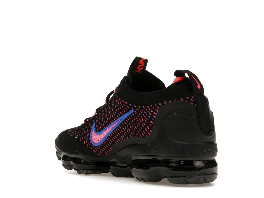 Фото № 6 с приближением к товару «‎Nike Air VaporMax 2021 Flyknit Black Hyper Pink »