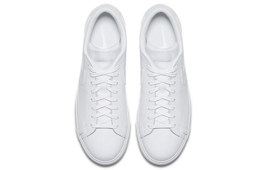 Фото № 4 с приближением к товару «‎Nike Blazer low Skate shoes white»