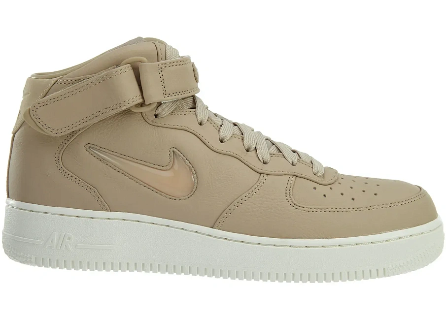 Фото № 1 с приближением к товару «‎Nike Air Force 1 Retro Prm Mushroom/Mushroom-Sail»