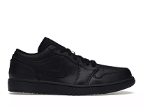 Фото № 1 с приближением к товару «‎Jordan 1 Low Triple Black (2022)»