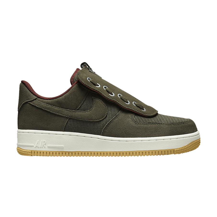 Фото № 1 с приближением к товару «‎Nike Air Force 1 07 Low Shroud - Olive (DH7578-300)»