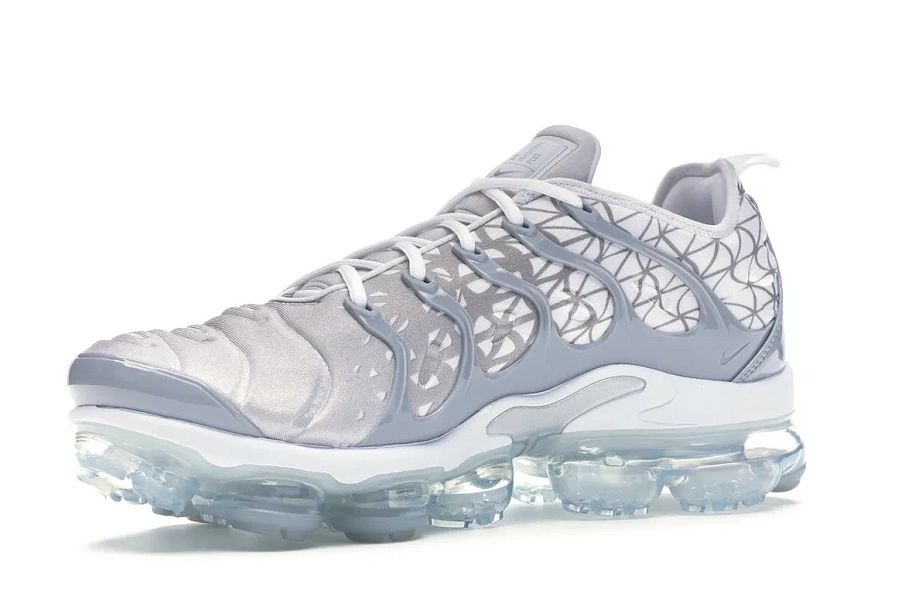 Фото № 4 с приближением к товару «‎Nike Air VaporMax Plus Silver White»