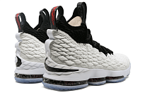 Фото № 4 с приближением к товару «‎Nike Lebron 15 Graffiti Basketball Shoes WhiteBlack-Black-University Red»