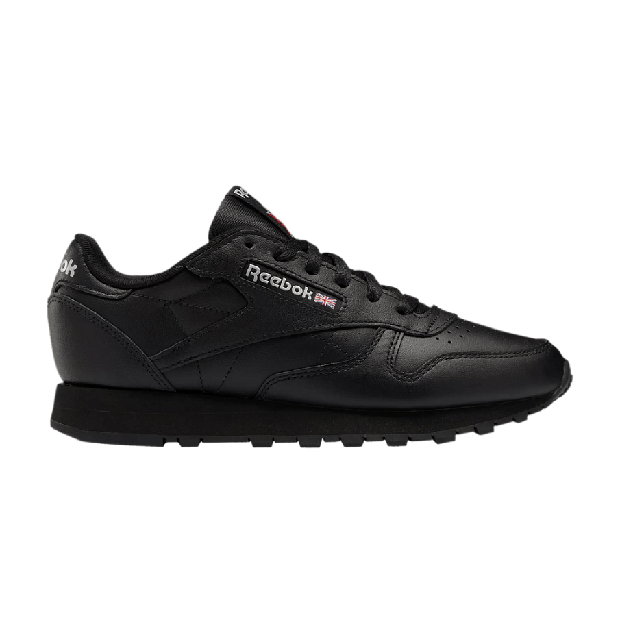 Фото № 1 с приближением к товару «‎Reebok Women's Classic Leather Black Pure Grey (100008497)»
