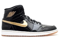 Фото № 1 с приближением к товару «‎Jordan 1 Retro Black Metallic Gold (2013)»