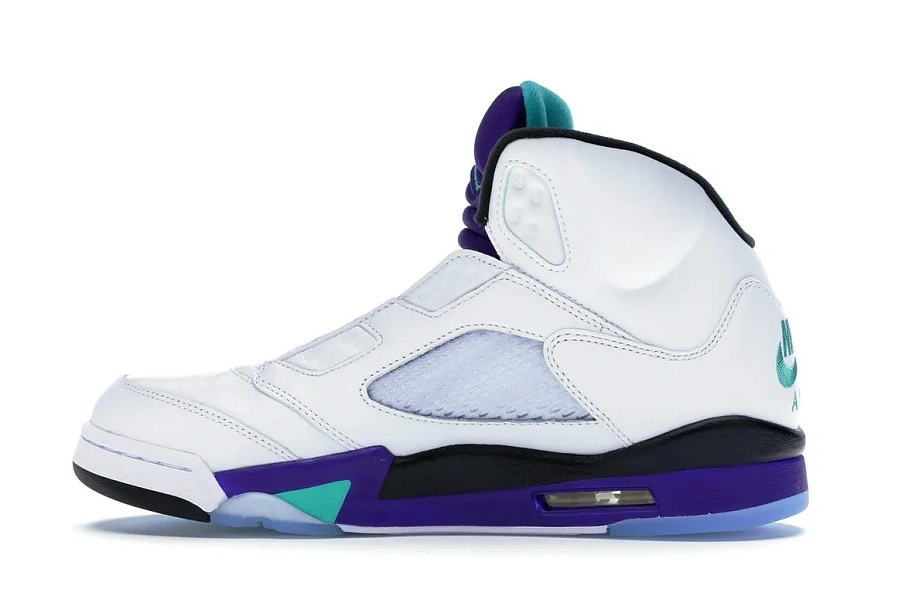Фото № 5 с приближением к товару «‎Jordan 5 Retro Grape Fresh Prince»