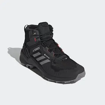 adidas Terrex Swift R3 Mid GTX 'Black Grey' - 4
