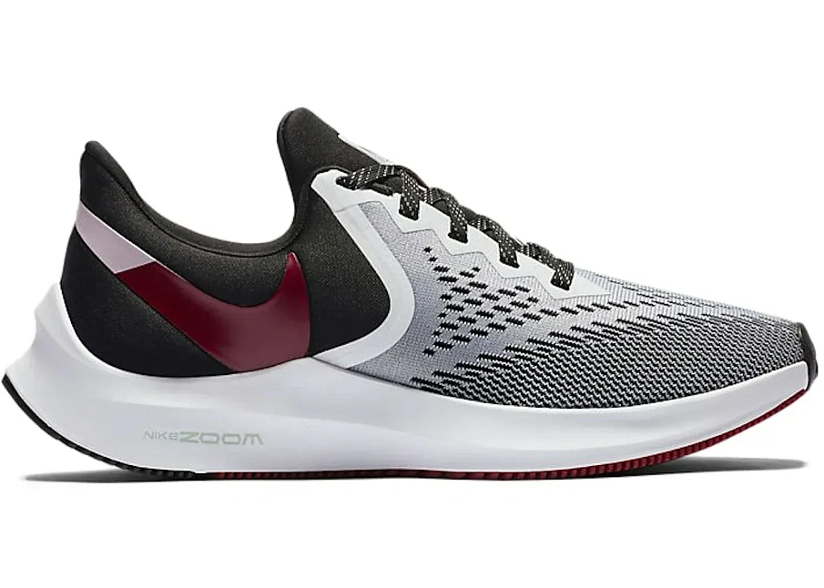 Фото № 1 с приближением к товару «‎Nike Air Zoom Winflo 6 White »