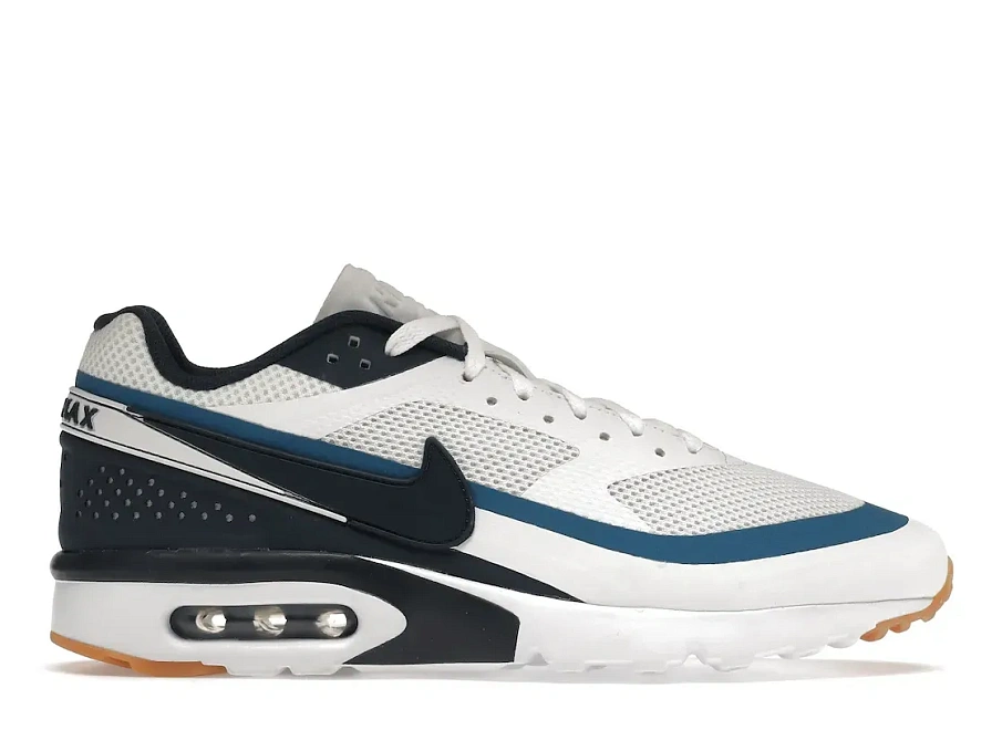 Фото № 1 с приближением к товару «‎Nike Air Max Bw Ultra White Armory Navy»