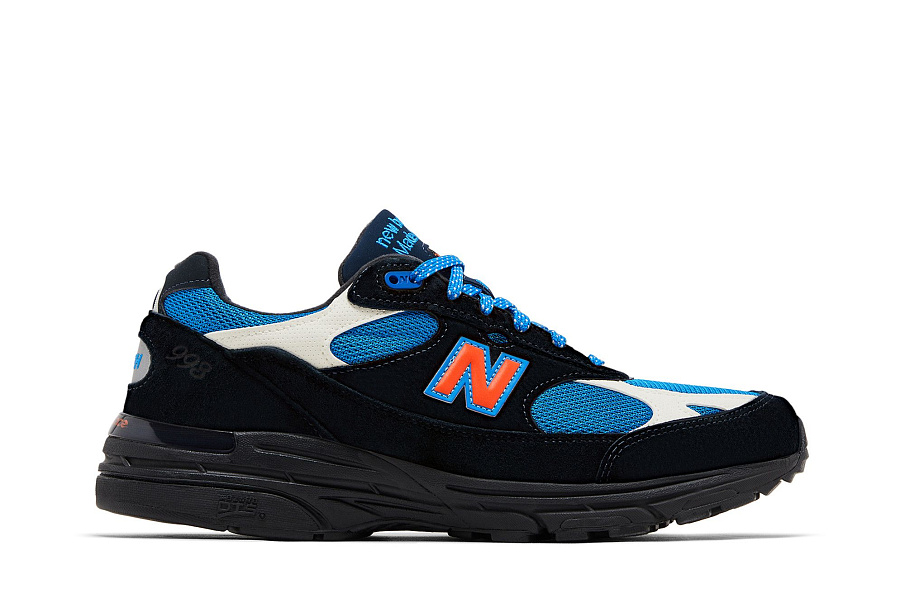 Фото № 2 с приближением к товару «‎Kith x Madison Square Garden x New Balance 993 Made in USA New York Knicks - Away»