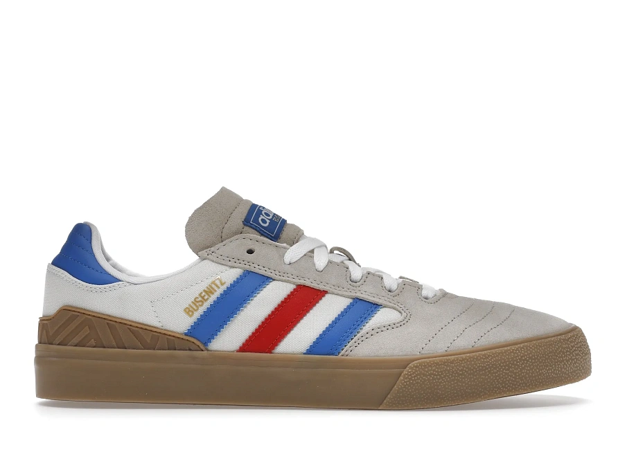 Фото № 1 с приближением к товару «‎adidas Busenitz Vulc II Bliss Blue Bird Red Gum»