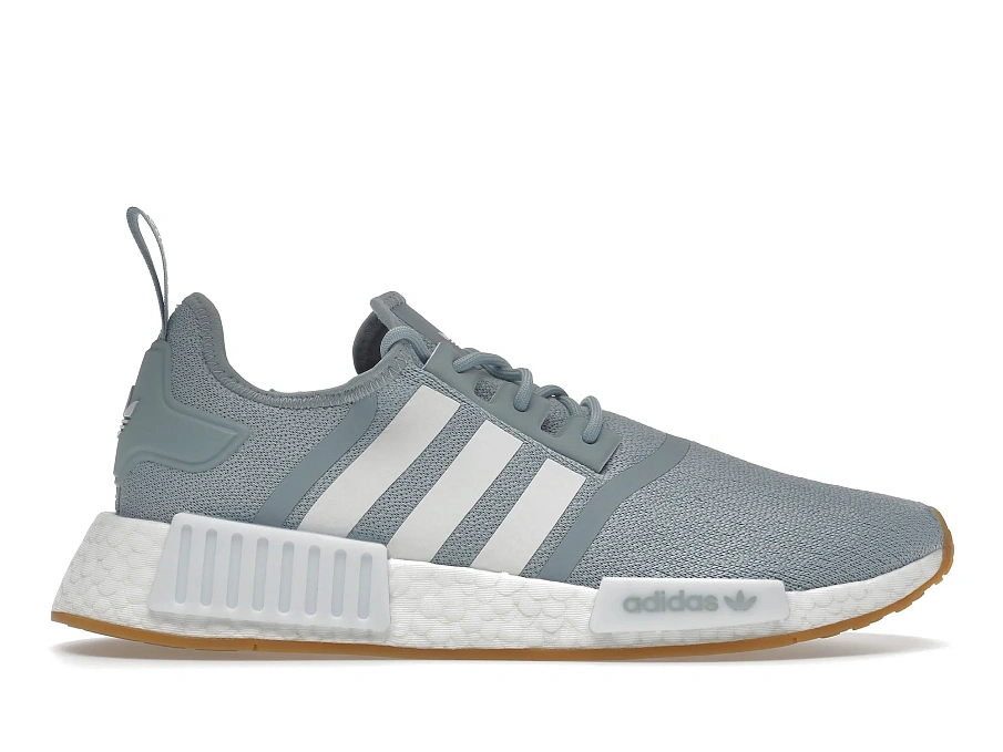Фото № 1 с приближением к товару «‎adidas NMD R1 Magic Grey White Gum»