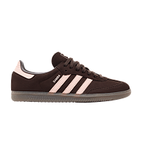 Фото № 1 с приближением к товару «‎adidas Women's Samba OG Aurora Coffee Sandy Pink White»