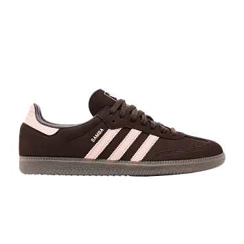adidas Women's Samba OG Aurora Coffee Sandy Pink White