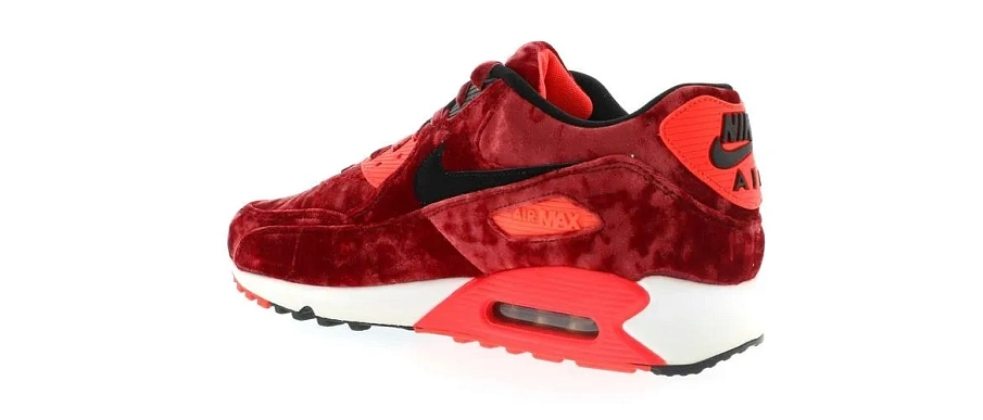 Фото № 3 с приближением к товару «‎Nike Air Max 90 Red Velvet»