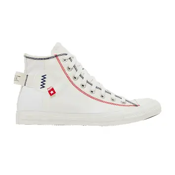 Converse Chuck Taylor All Star High Logo Tag - Vintage White - 1