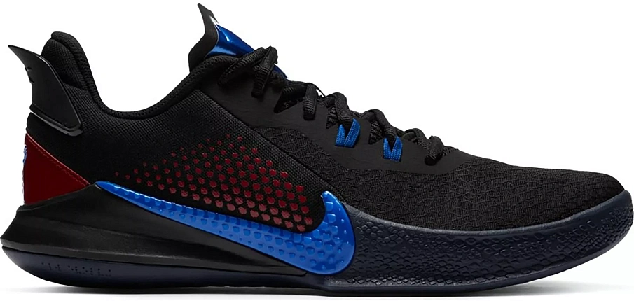 Фото № 1 с приближением к товару «‎Nike Mamba Fury Black Gym Red Racer Blue»