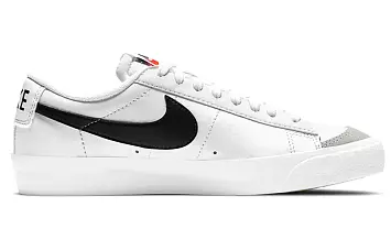 Nike Blazer Low '77 (GS) Skate shoes BlackWhiteGrey - 2
