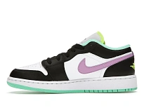 Фото № 3 с приближением к товару «‎Jordan 1 Low Green Glow Violet Shock »