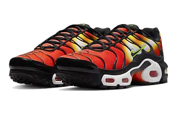 Nike Air Max Plus (GS) Low-Top Running Shoes BlackOrange - 3