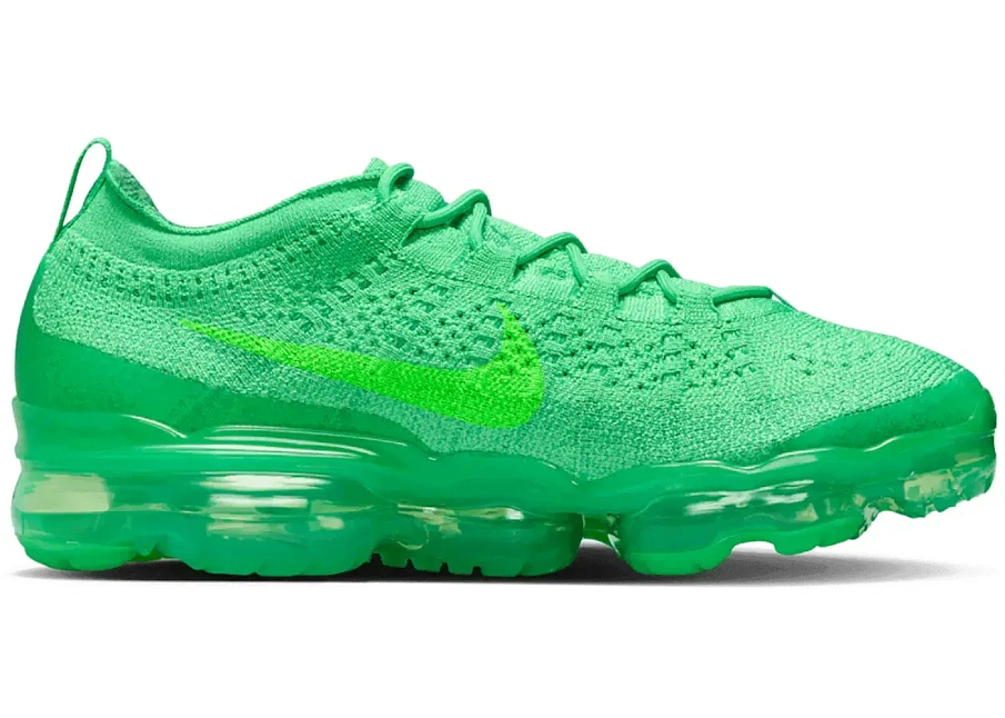 Фото № 1 с приближением к товару «‎Nike Air Vapormax 2023 Flyknit Green Shock »